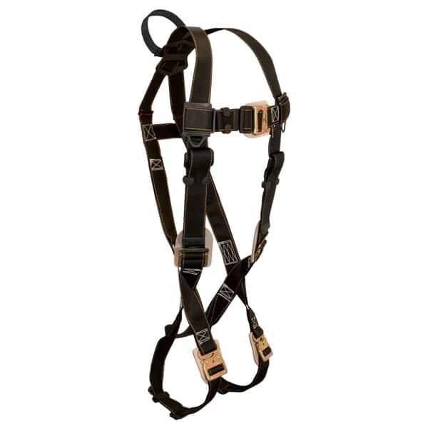 Fall Protection Harness, Universal, 425 lb, Quick-Connect Chest/ Quick-Connect Leg Straps
