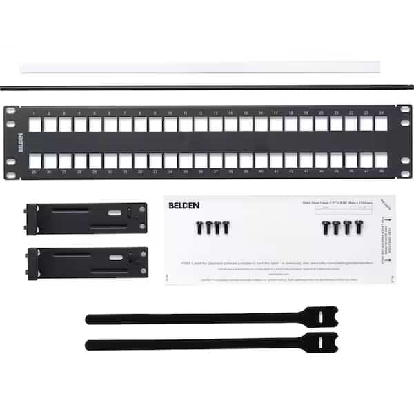 Panel, 3-1/2 in. H x 19 in. W x 1.3 in. L, Steel