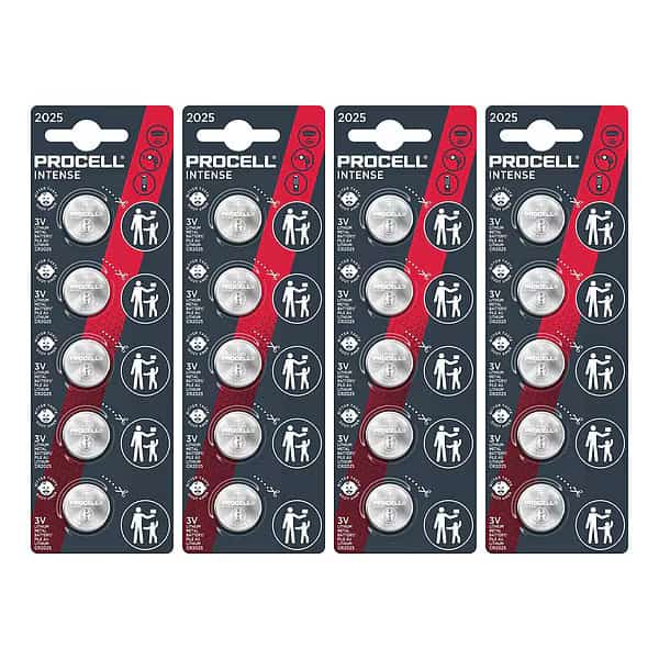 Coin Cell Battery, 165 mAh Capacity