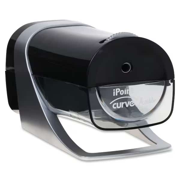 Pencil Sharpeners, iPoint Curve AXIS - Multi Pencil Sharpener - Black