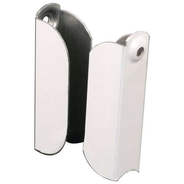 Screen Frame Top Hanger, Aluminum, Painted, White, For 716 in Screen Frame