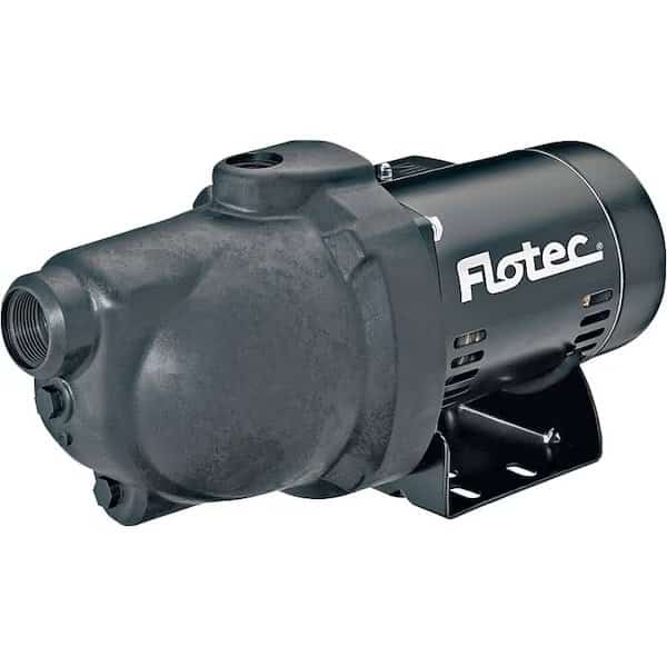 Flotec FP4012-10 Jet Pump, 115/230 V, 9.4 A, 1-1/4 in Suction, 1 in Discharge NPT
