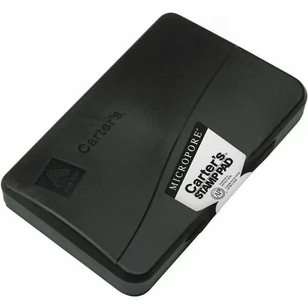 reg  Micropore Stamp Pad, Black