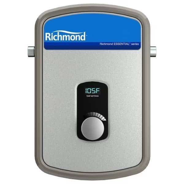 Richmond Essential RMTEX-08 Electric Water Heater, 240 V, 33 A, 8 kW