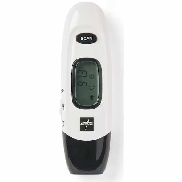 No Touch Forehead Thermometer, White, Medline, Mfr#: MIIMDSNOTOUCH