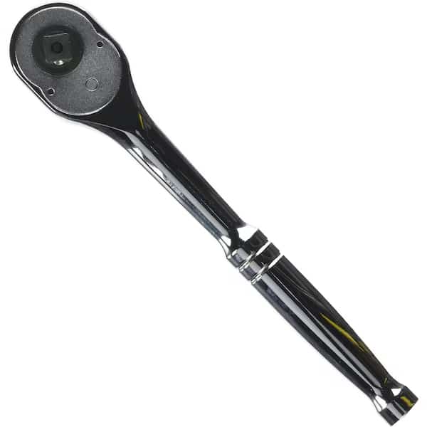 8-1/2" Drive 1/4" Drive Reversible Ratchet Polish with Quick Release, Chrome Molybdenum Alloy Steel