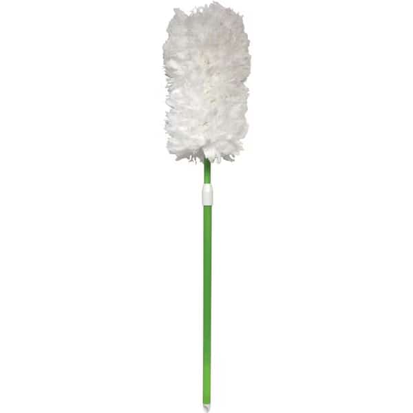 Microfiber Duster, 33-45 in, Green, Case 12