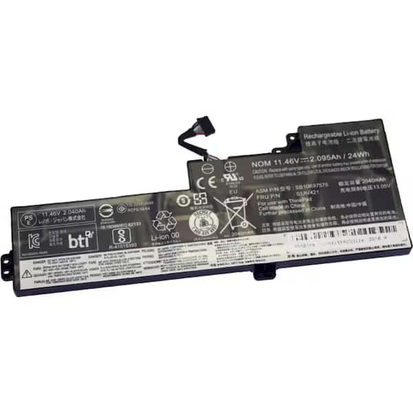 REPLACEMENT INTERNAL NOTEBOOK BATTERY FOR  LENOVO LENOVO THINKPAD T470, T480, A4