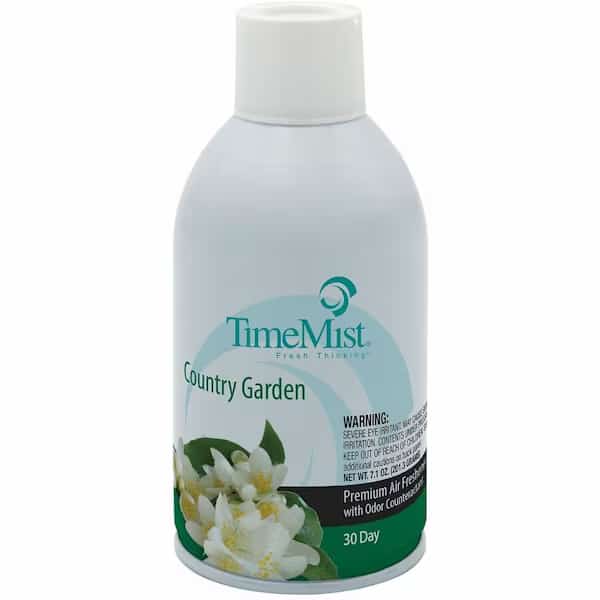 TimeMist Premium Metered Air Care Refills, Country Garden  66 oz Can, 12 CansCase 1042786