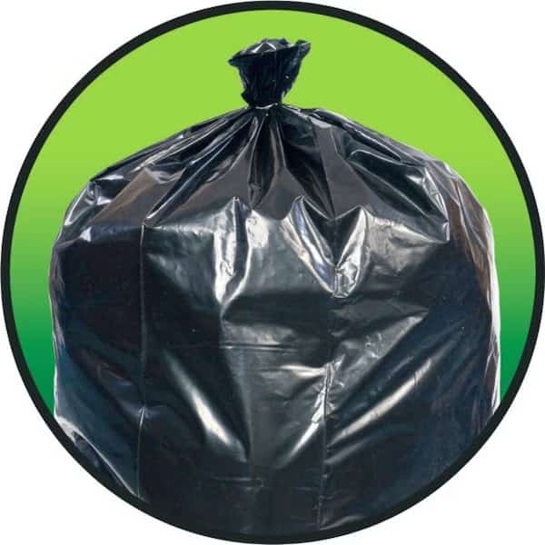 38"x58" 1.35mm 60 gal. XX Heavy Performance Roll Can Liner, PK100