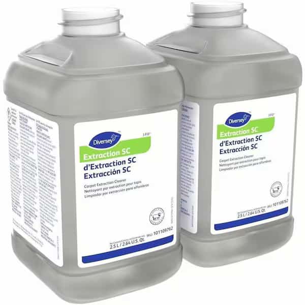 Carpet ExtractionCleaner,2.5L,Bottle,PK2, Mfr#: 904972, DIVERSEY