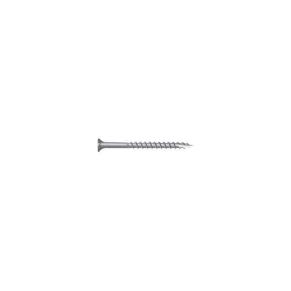 Deck Screw, #10 x Stainless Steel, Flat Head, Torx Drive