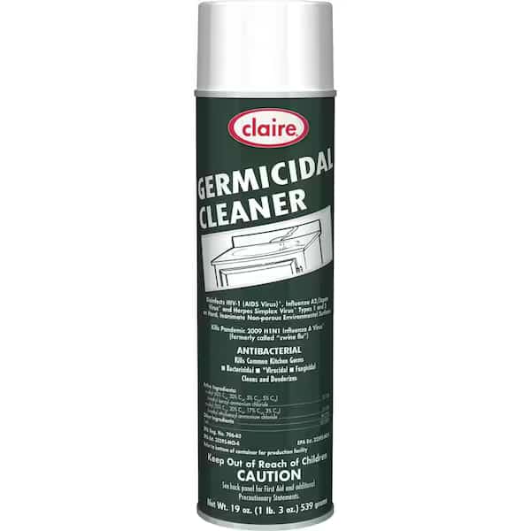 Foaming Germicidal Cleaner, 20 fl oz (0.6 quart) Floral, Green, 12 PK