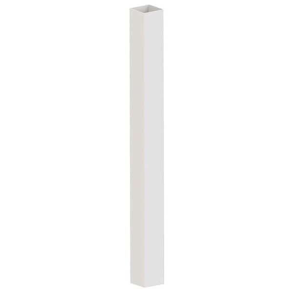 RDI 61109087 Post Sleeve, 4 in L, 4 in W, White
