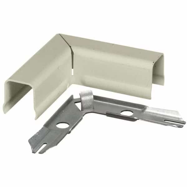 Flat Elbow, 90 deg., Ivory, Steel, Elbows, HUBBELL WIRING DEVICE-KELLEMS, Mfr# HBL711IVA