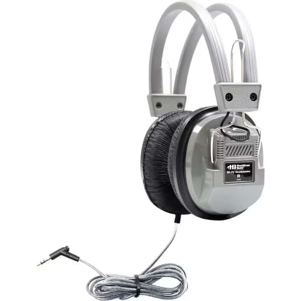 SchoolMate™ Deluxe Stereo Headphone w/3.5 mm Plug and Volume Control, Hamiltonbuhl, Mfr#: SC-7V