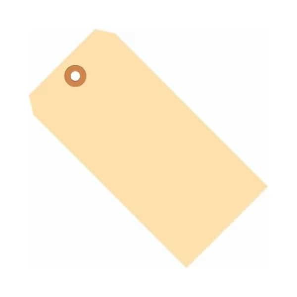 Manila Shipping Tags, 10 Pt., No 3, 3-3/4"L x 1-7/8"W, 1000/Pack