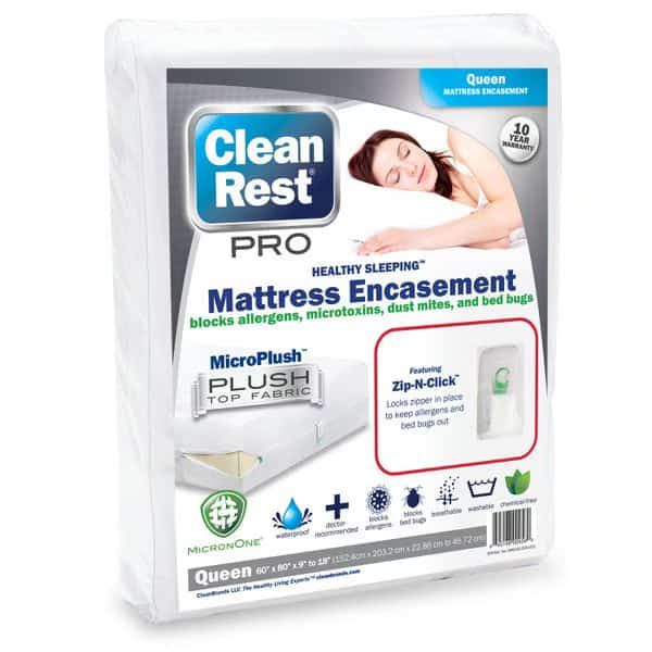 Mattress/Box Spring Protector, 60"W, White
