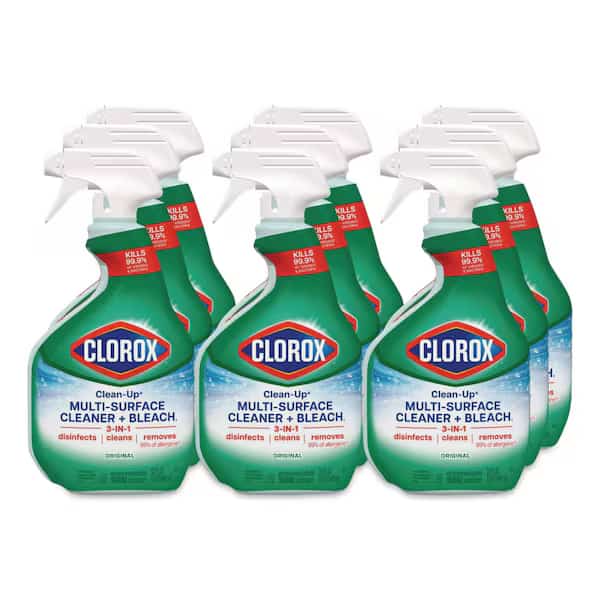 Cleaners & Detergents, Spray Bottle, Original, 9 PK