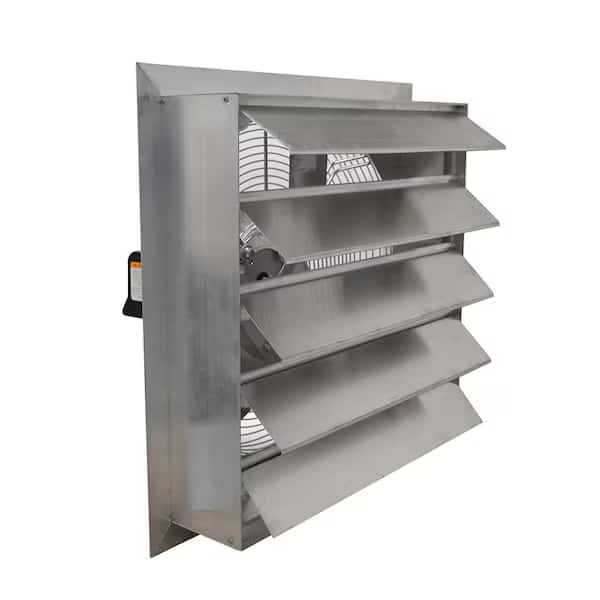 Exhaust Fan, 24 In, 115V, 1/3hp, 1100rpm
