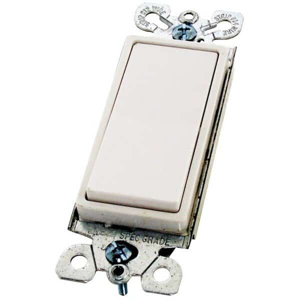 SWITCH AC QUIET DECR 1P15A WHT