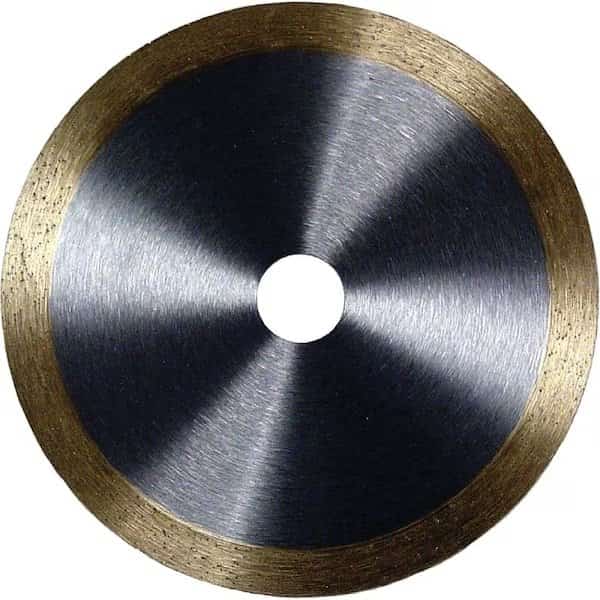 DIAMOND PRODUCTS 20664 Circular Saw Blade, 4 in Dia, 7/8 in Arbor, Diamond