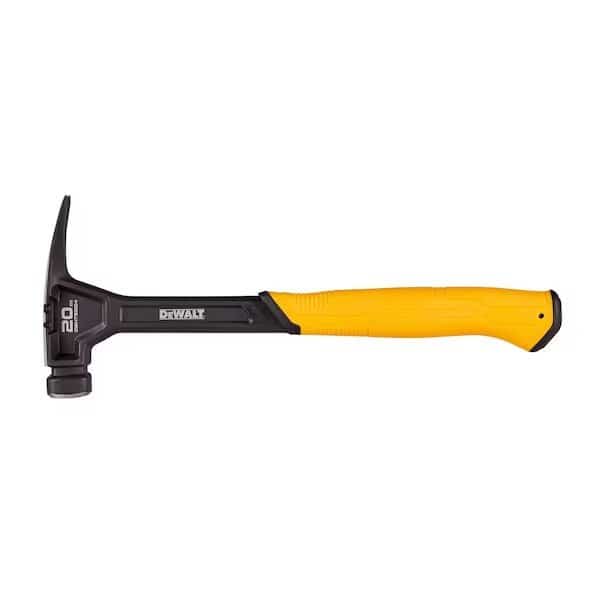 Claw Hammer, Non-Slip, 14" L, Steel Face