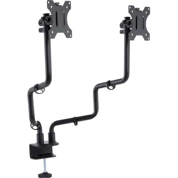Metal Art Dual Monitor Arms  32146, Black