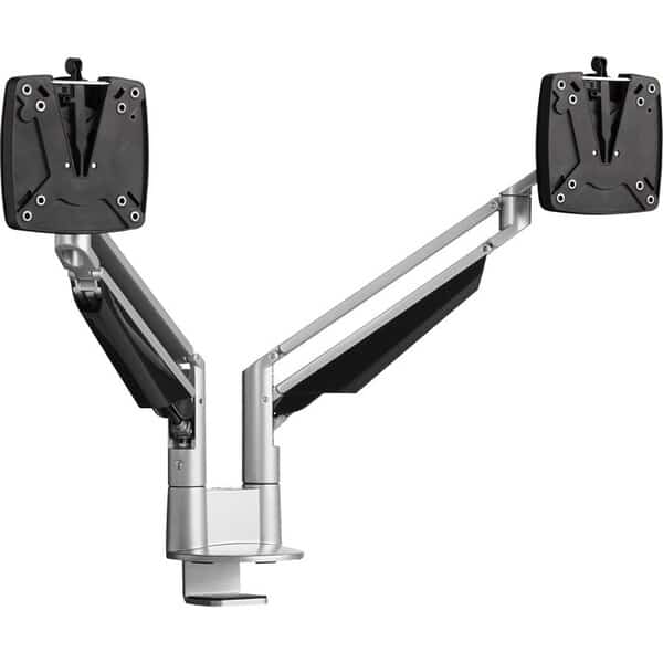 Duo Monitor Arm Set, Silver