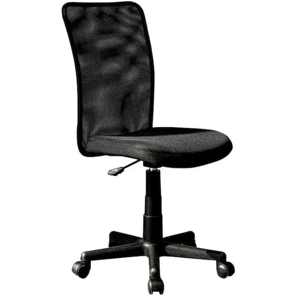 Techni Mobili RTA-9300B-BK Mesh Swivel Chair - Black