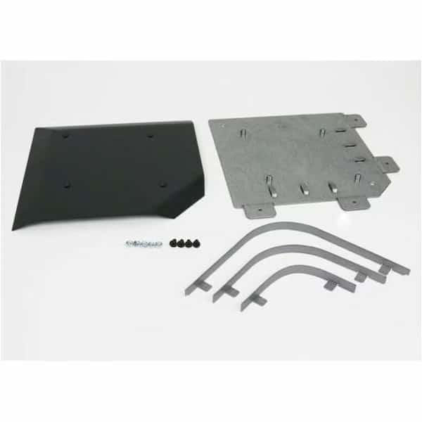 Flat Elbow, Black, Steel, Elbows