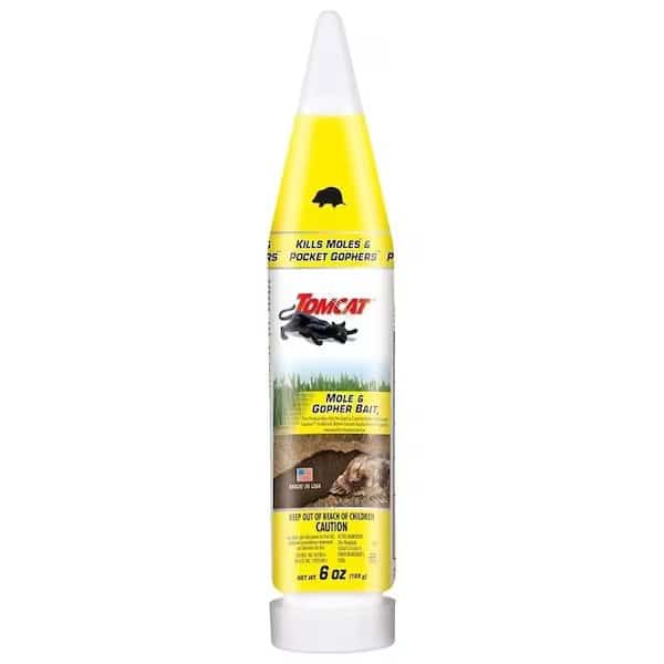 0 Mole and Gopher Bait, Garlic, Dark Gray