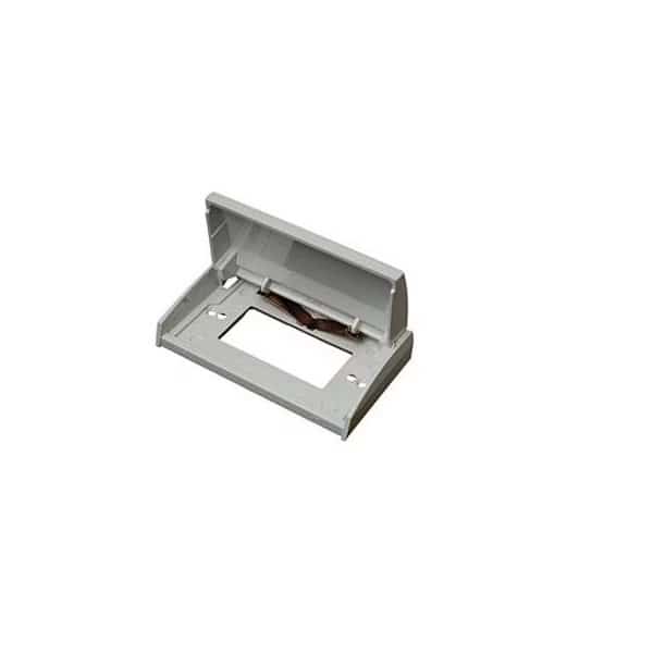 WHITE WEATHERPROOF GFI OUTLET COVER
