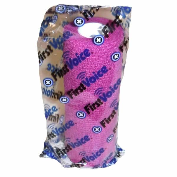 Cohesive Bandage, Pink, 5" x 5 yd., PK4