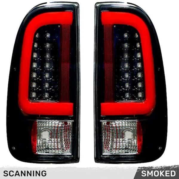 08-16 F250/F350/F450/F550 OLED TLS WITH SCANNING OLED TURN SIGNALS-SMOKED LENS