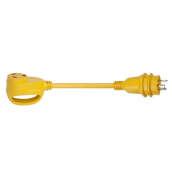 For Connecting 30 Amp Female RV Power Inlet To Standard Male Power Source Pigtail Type 30 Amp