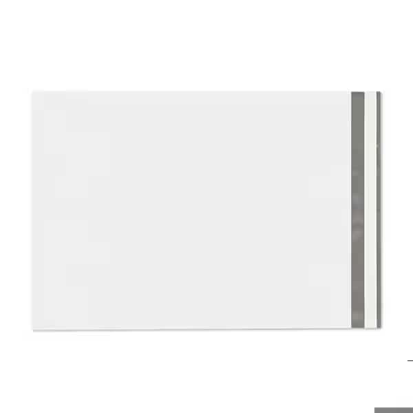 Opaque White Poly Mailer Bag, 2., PK1000, Material: PE