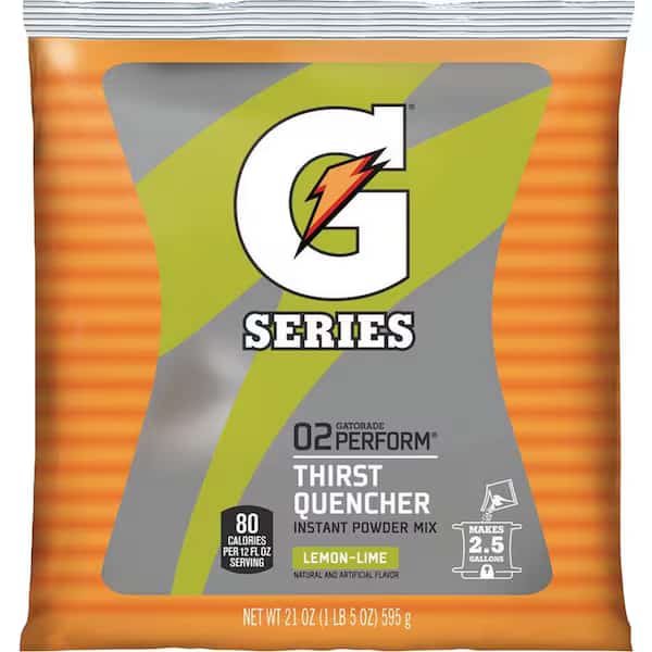 Sports Drink Mix Powder 21 oz., Lemon-Lime
