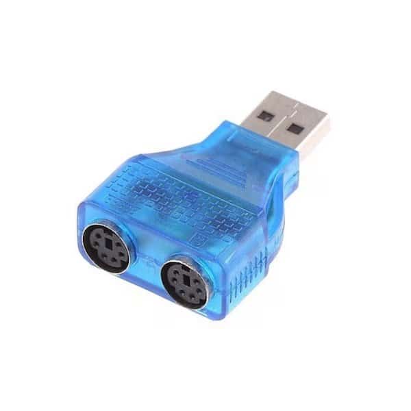 USB to Dual PS2 Keyboard Adapter for Keyboard, Mouse