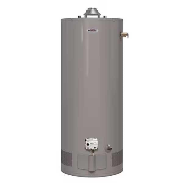 Essential Series Gas Water Heater, Natural Gas, 30 gal Tank, 52 gph, 30000 Btuhr BTU