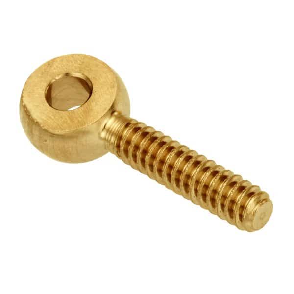 Fixed Rod End, Brass, Plain, 14 mm OD