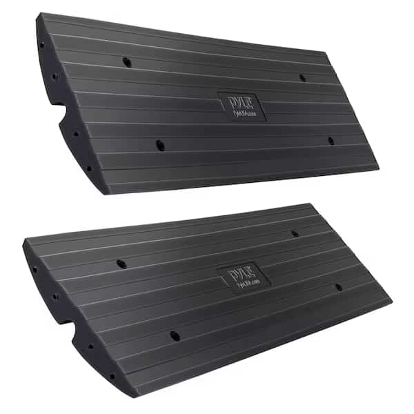Car/Truck Curb Ramps - Driveway Rubber Threshold Car Curb-Side Bridges, PR