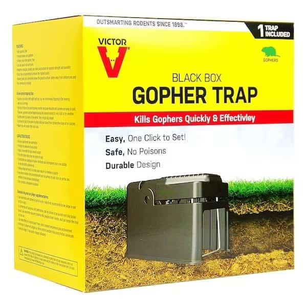 0 Black Box Gopher Trap