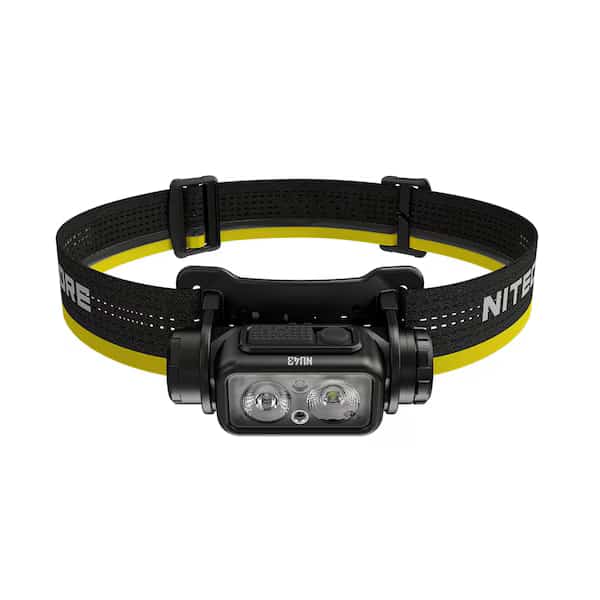 NU43 1400 lumens Lightweight USB-C Rechargeable Headlamp