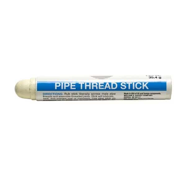 Harvey Pipe Thread Stick, 125 oz, White