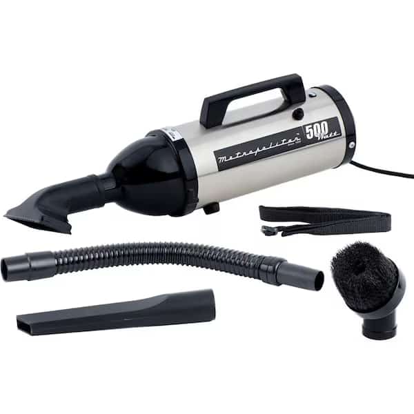 MetroVac Evolution 500 Watt Hand Vac with Hose and Tools