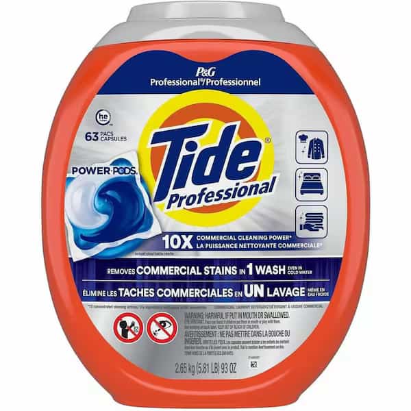 High Efficiency Laundry Detergent, Pacs, Fresh, 4 PK