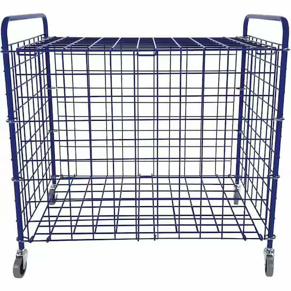 Game Ball Locker, 23in.Lx24inWx37inH, Blue