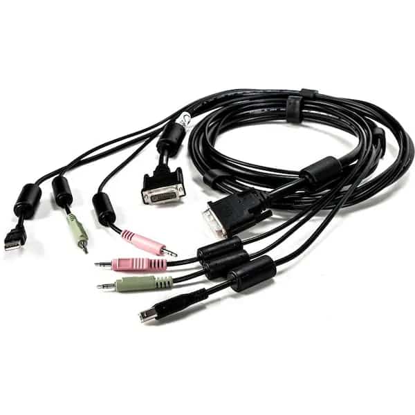 Cable Assy, 1-Dvi-I/1-Usb/2-Audio, 6Ft