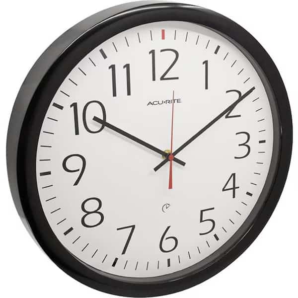 Set And Forget Wall Clock, 14.3"